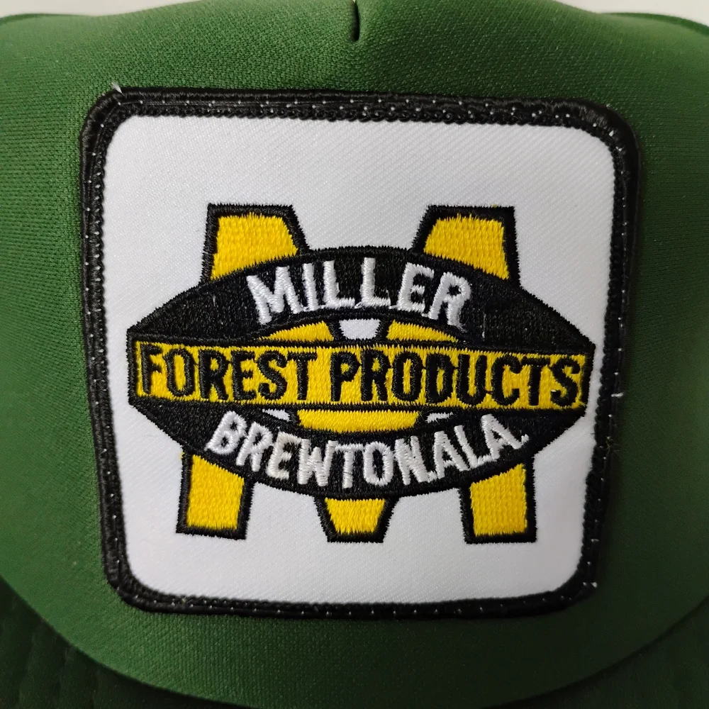 Vintage Miller Forest Products Brewton Alabama Green Milling Company Trucker Hat